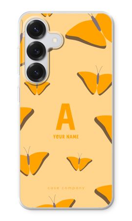 Amber Butterflies Monogram