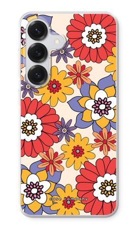 Retro Flowers - Yellow