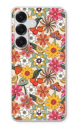 Retro Flowers N°2 - Yellow