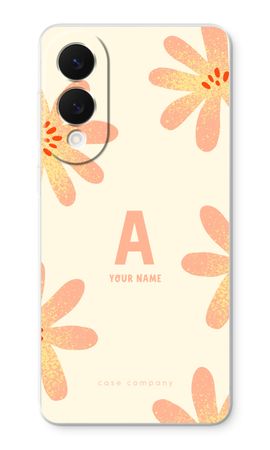 Peach Blossom Monogram