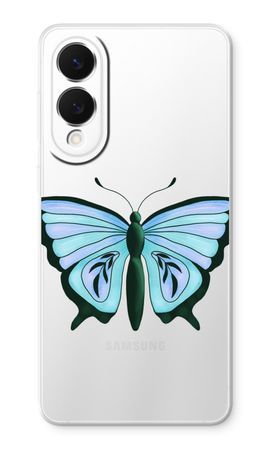 Blauer Schmetterling