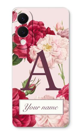 Spring florals pink roses