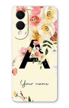 Flirty Flowers Monogram