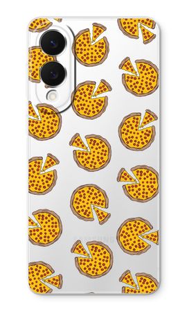 Me conquistó con pizza