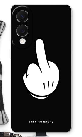 Middle finger black