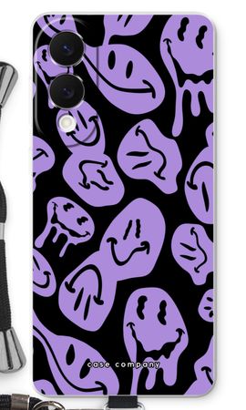 Melting Smiley - Purple