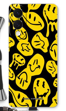 Melting smiley - Yellow