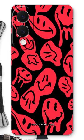 Melting Smiley - Red