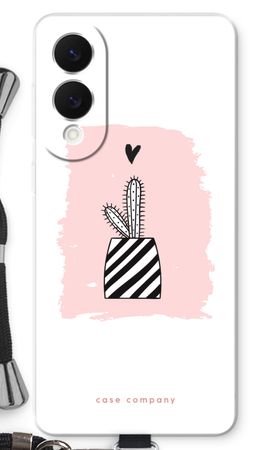Black and white cactus