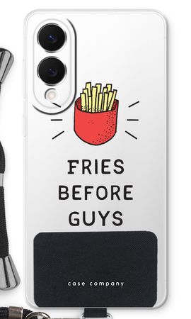 Fries before guys