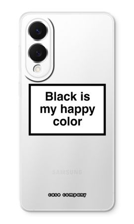 Black is my happy color