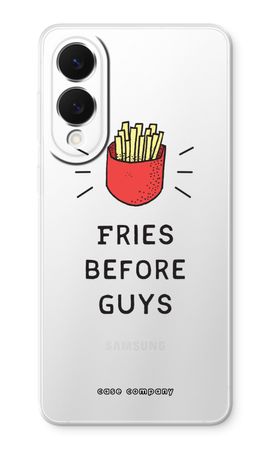 Fries before guys