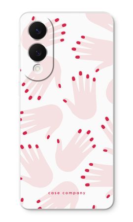Hands pink