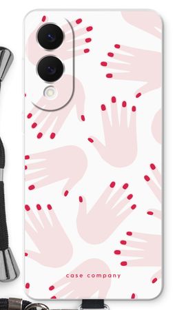 Hands pink