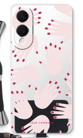 Hands pink