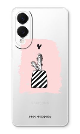 Black and white cactus