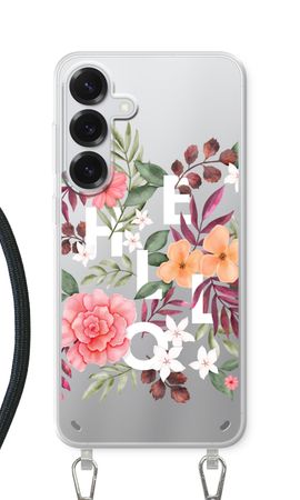 Hello in flowers