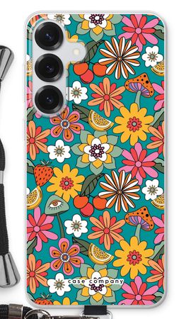 Retro Flowers N°2 - Blue