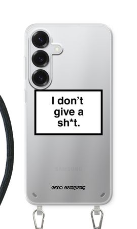 Don't give a shit