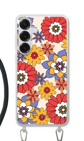 Retro Blumen - Gelb