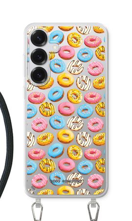 Rosafarbene Donuts