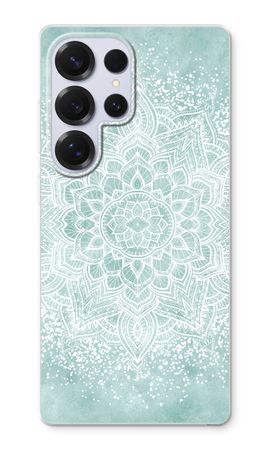 Boho Weißes Mandala