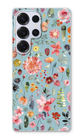 Bunte Pflanzen und Blumen