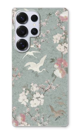 Blüte der japanischen Kranichvögel