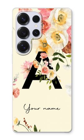 Flirty Flowers Monogram