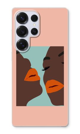 Orange lips