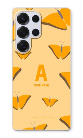 Amber Butterflies Monogram