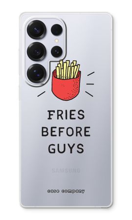 Fries before guys