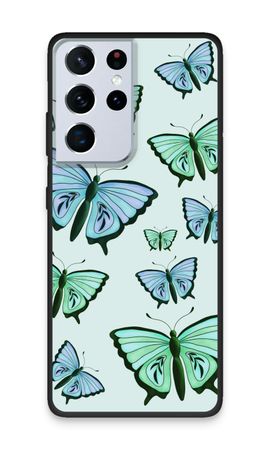 Blue & Green Butterflies