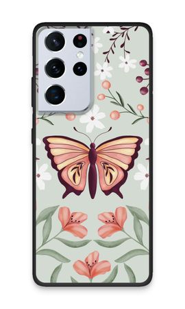 Butterfly in a floral world