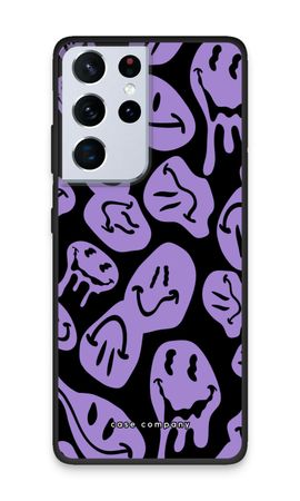 Melting Smiley - Purple