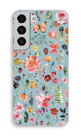 Bunte Pflanzen und Blumen