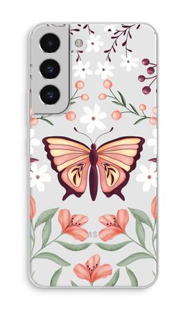 Butterfly in a floral world