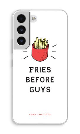 Fries before guys