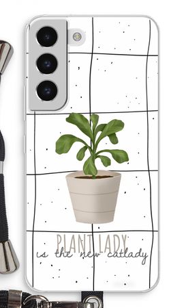 Houseplant on windowpane