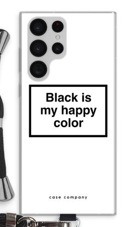 Black is my happy color