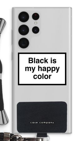 Black is my happy color