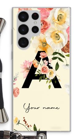 Flirty Flowers Monogram