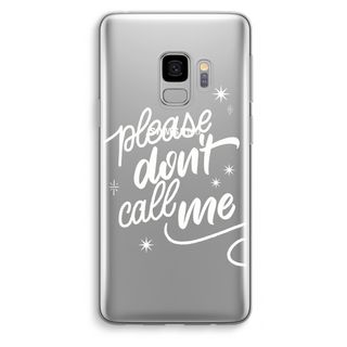 Don't call