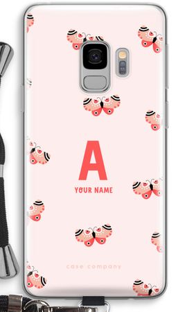 Rosy Butterflies Monogram