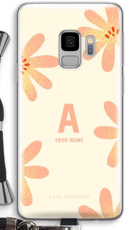Peach Blossom Monogram