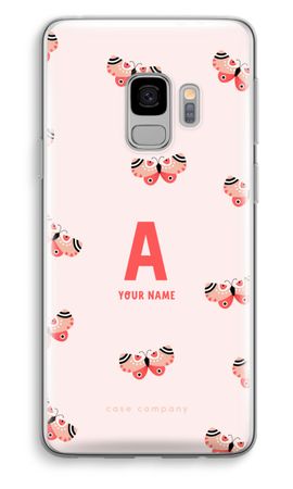 Rosy Butterflies Monogram