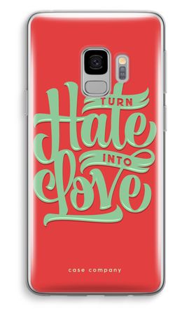 Turn hate into love