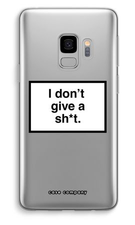 Don't give a shit