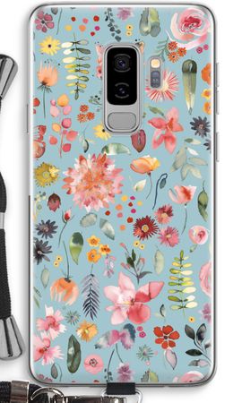 Bunte Pflanzen und Blumen