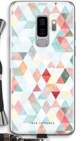 Coloured triangles pastel